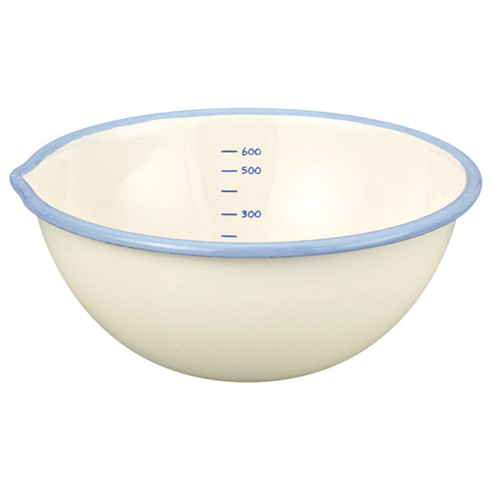 富士ホーロー Honey Ware 15cm片口ボール ホワイト