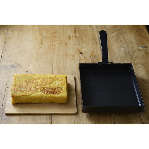 la base ラバーゼ 鉄玉子焼き器18x18cm