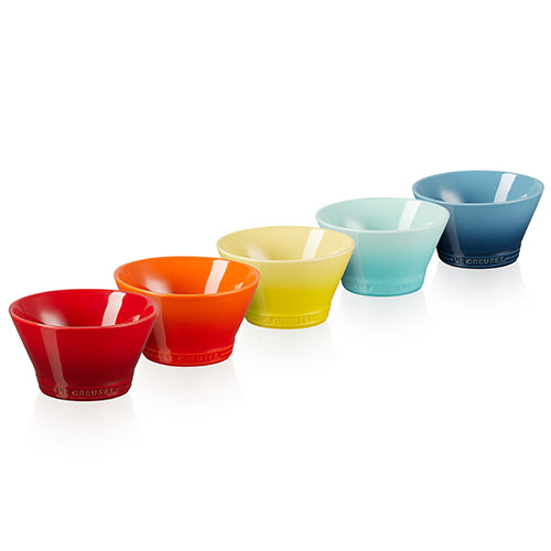 LE CREUSET ル・クルーゼ Simple Cooking ネオ・ボール (M) (5個入り) レインボー