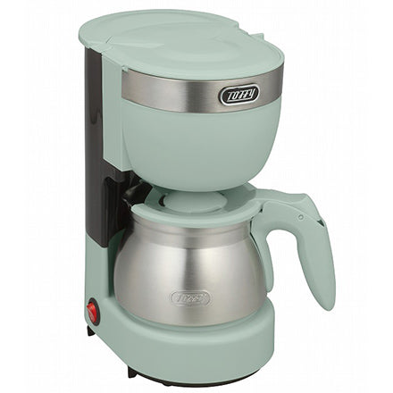 Toffy トフィー 5カップアロマコーヒーメーカー ペールアクア