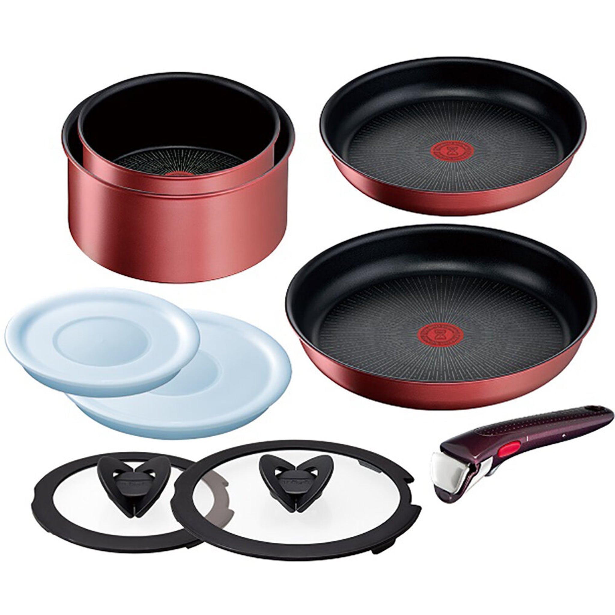 【愛品館 市原店】未使用品！T-falティファールインジニオ･ネオ IHルージュ･アンリミテッド T-FAL ティファール インジニオ・ネオ IHルージュ・アンリミテッド セット9