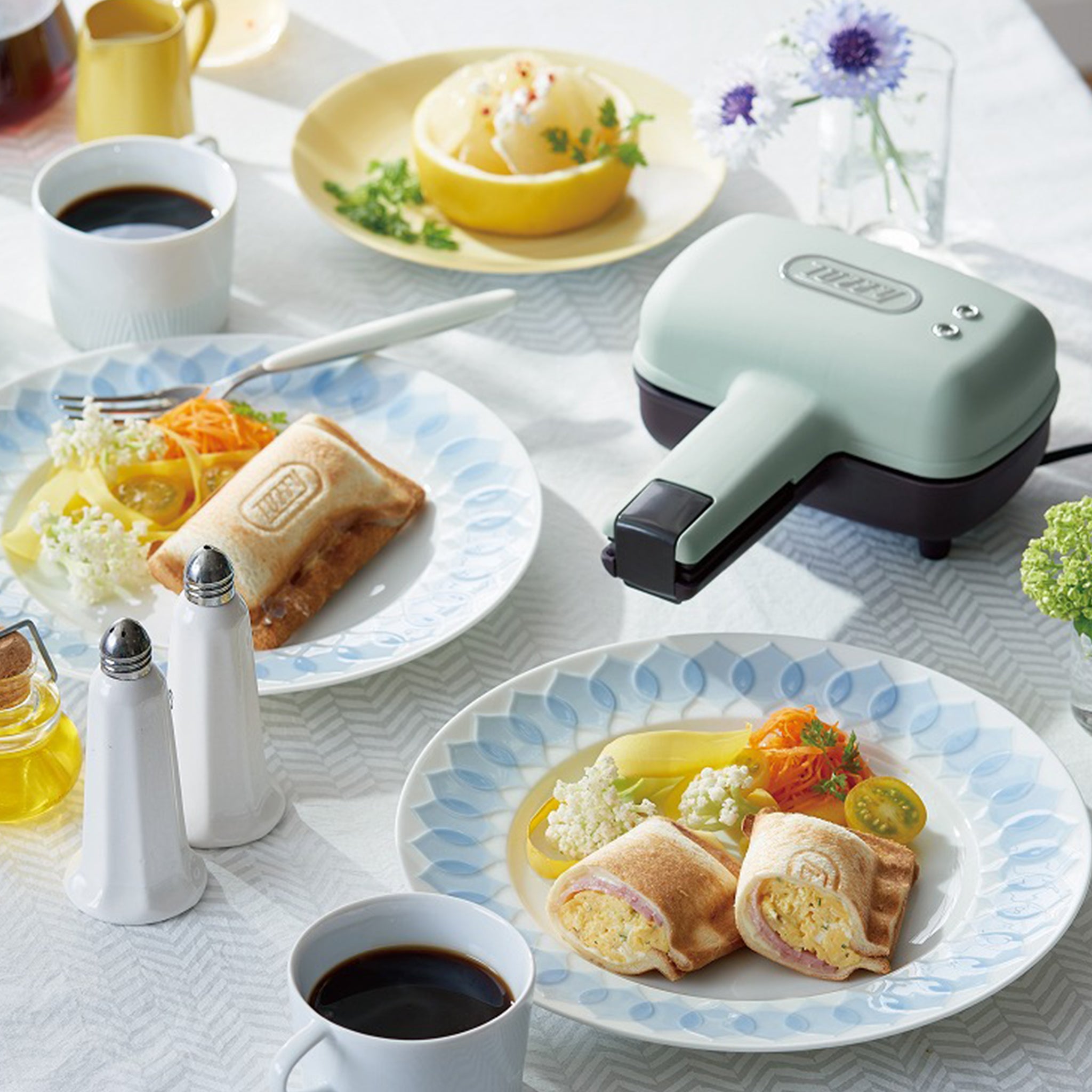 Toffy トフィー ハーフホットサンドメーカー