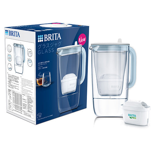 BRITA 浄水器 グラスジャグ ライトブルー ブルー