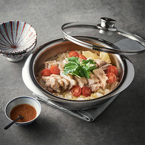 MEYER マイヤー NEWPAN ニューパン ガラス蓋付き