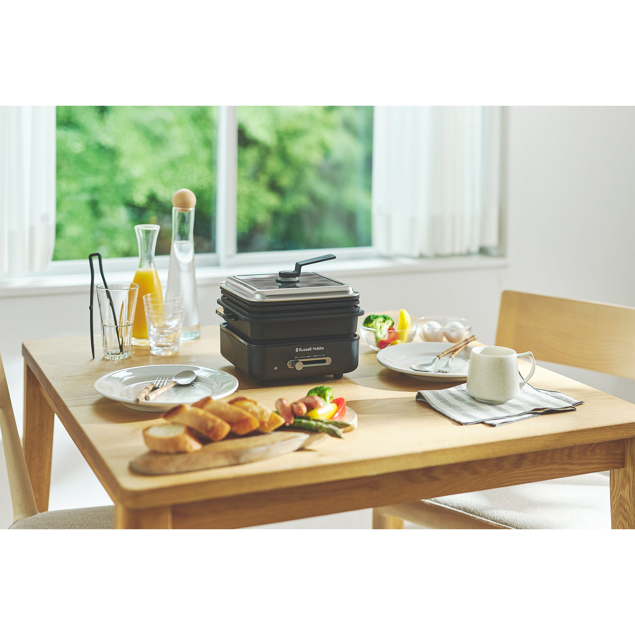 Russell Hobbs ラッセルホブス キュービックホットプレート