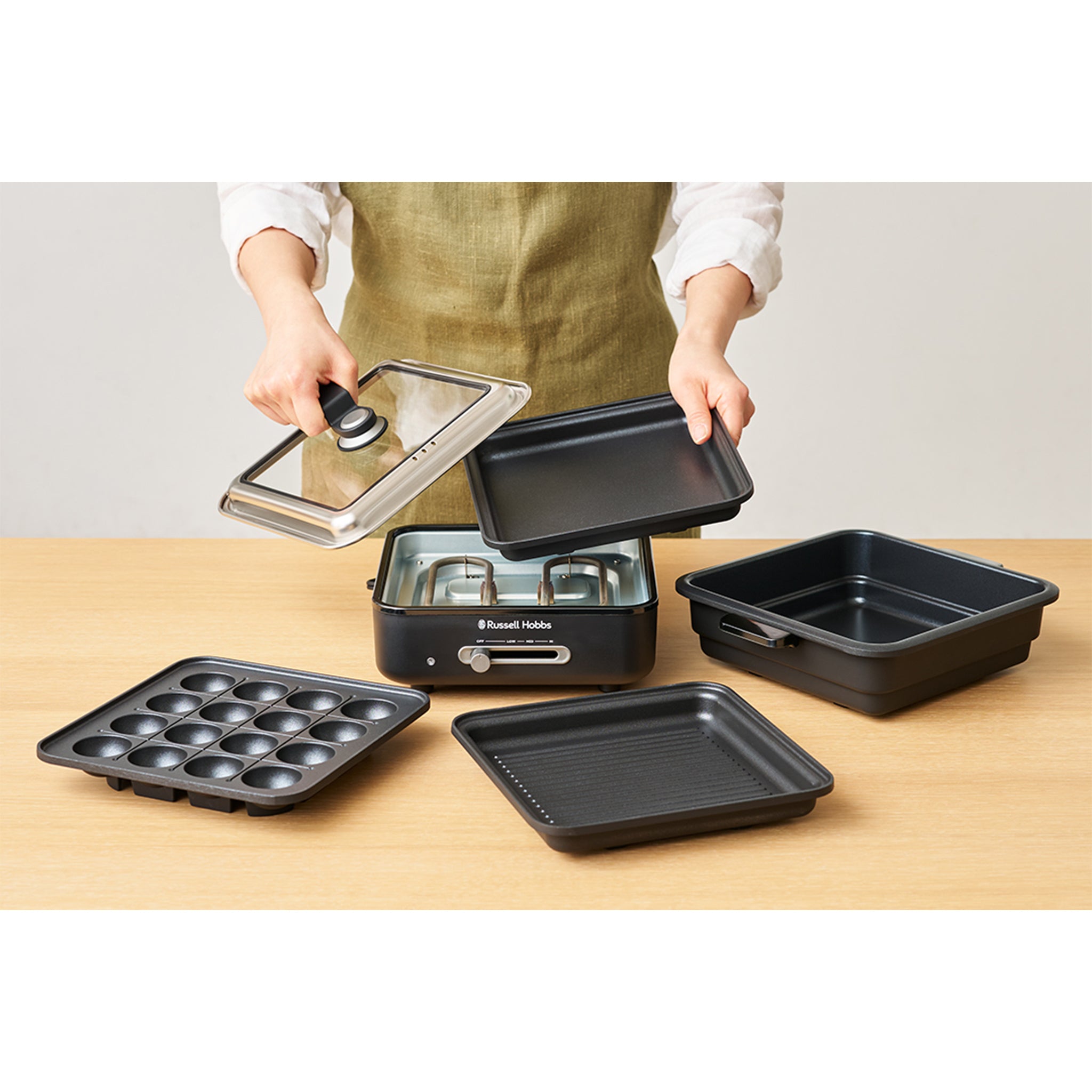 Russell Hobbs ラッセルホブス キュービックホットプレート