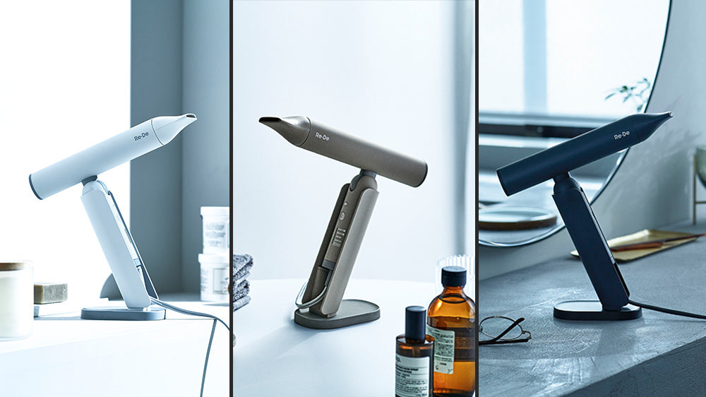 約280gという軽さと大風量を両立した「Re・De Hairdry＋」