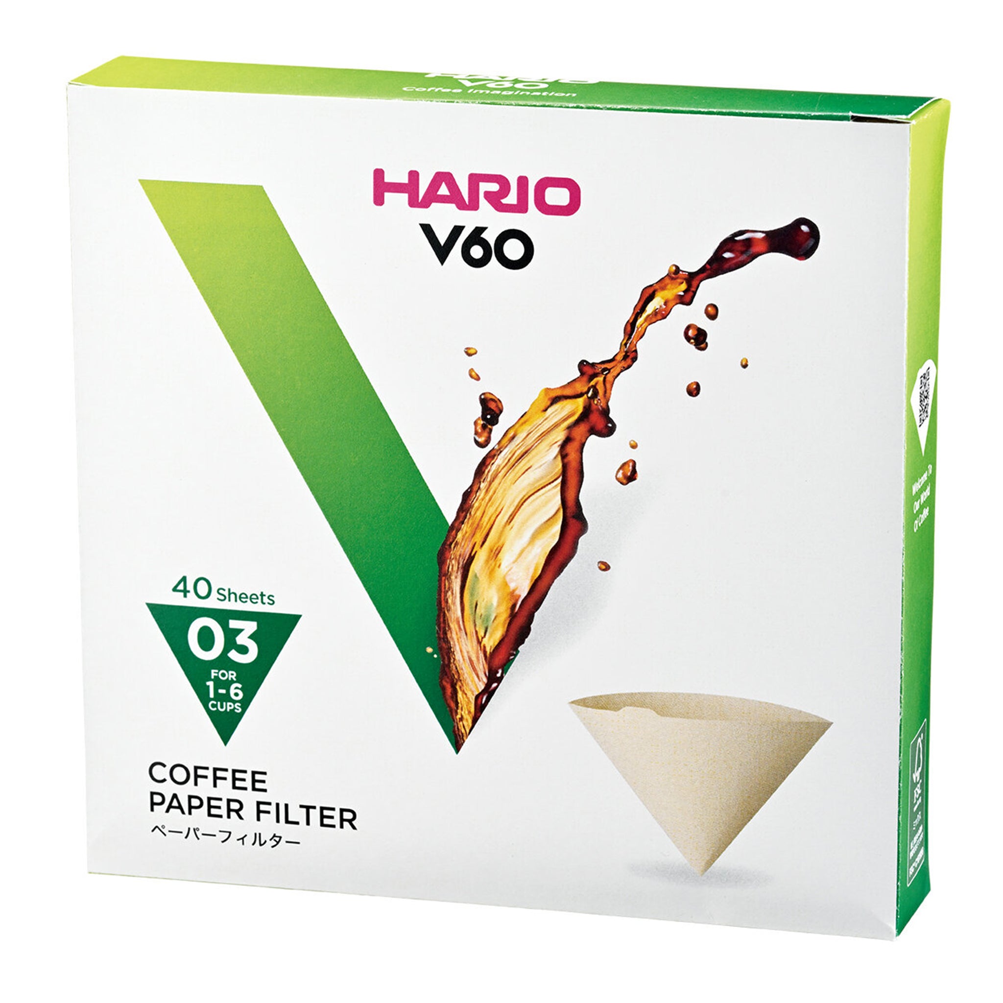 HARIO ハリオ V60用ペーパーフィルターみさらし