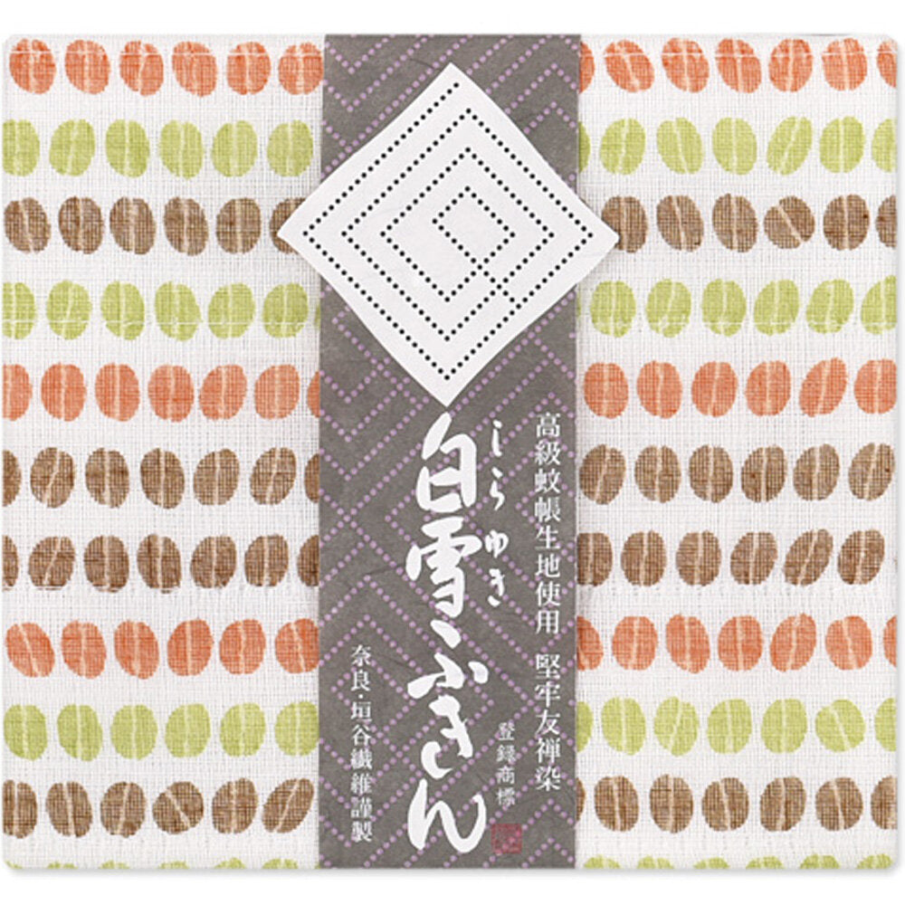 白雪ふきん 白雪友禅ふきん COFFEE BEANS