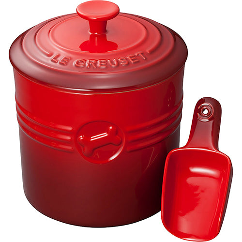 LE CREUSET ル・クルーゼ ペットフード・コンテナー(スクープ付き)