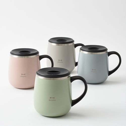 BRUNO ブルーノ 蓋つきステンレスマグshort
