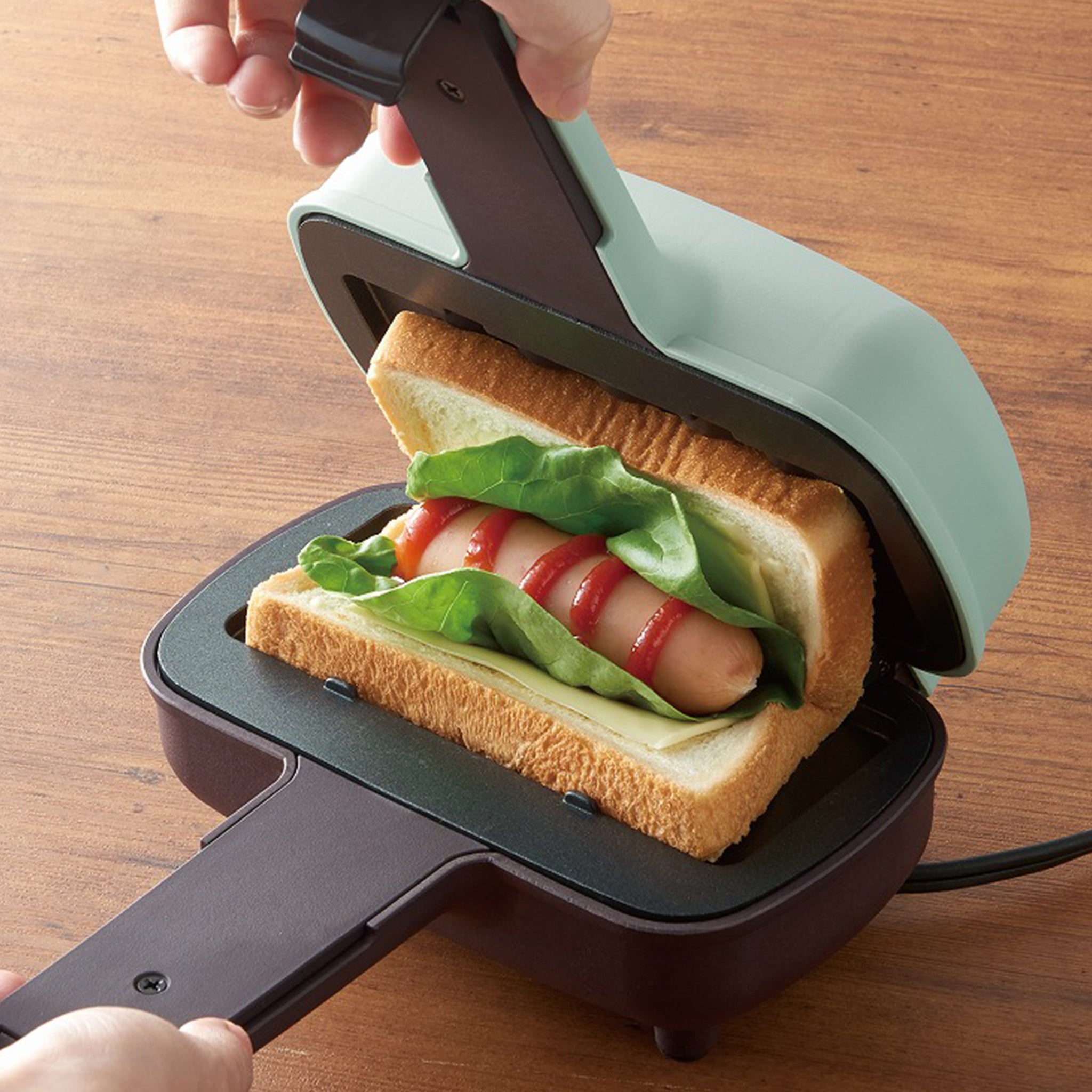 Toffy トフィー ハーフホットサンドメーカー