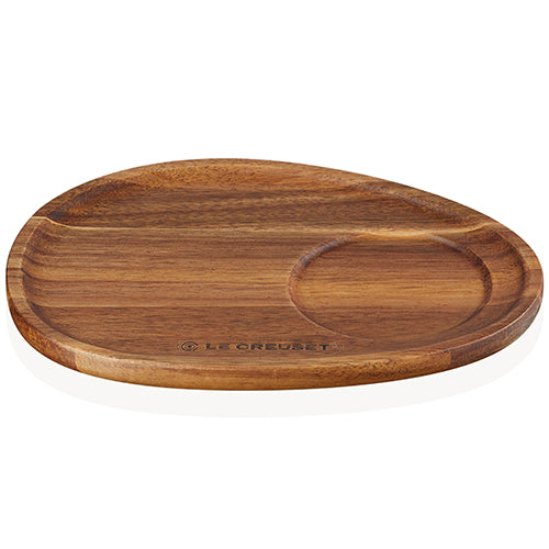 LE CREUSET ル・クルーゼ Flower アカシア・トレイ (S)