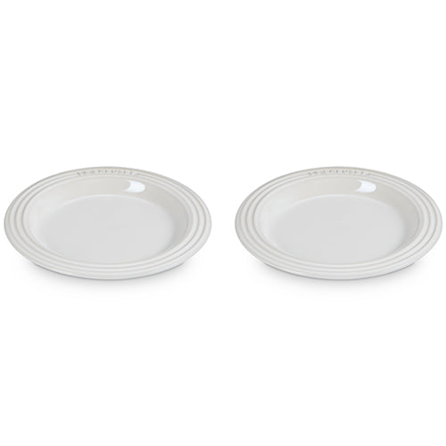 LE CREUSET ル・クルーゼ レジェ・プレート 18cm ブライダルセット (2枚入り)