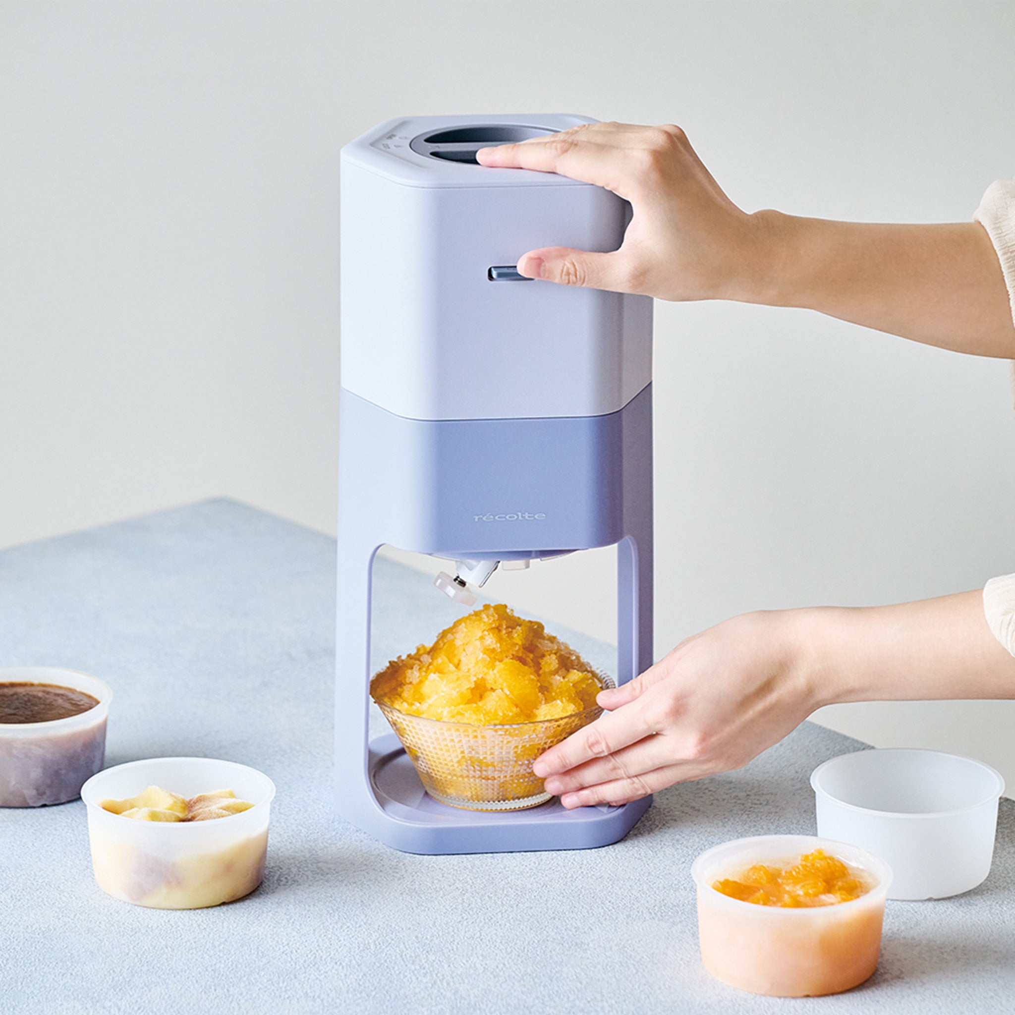 ［美品］recolte recolte レコルト 電動かき氷器