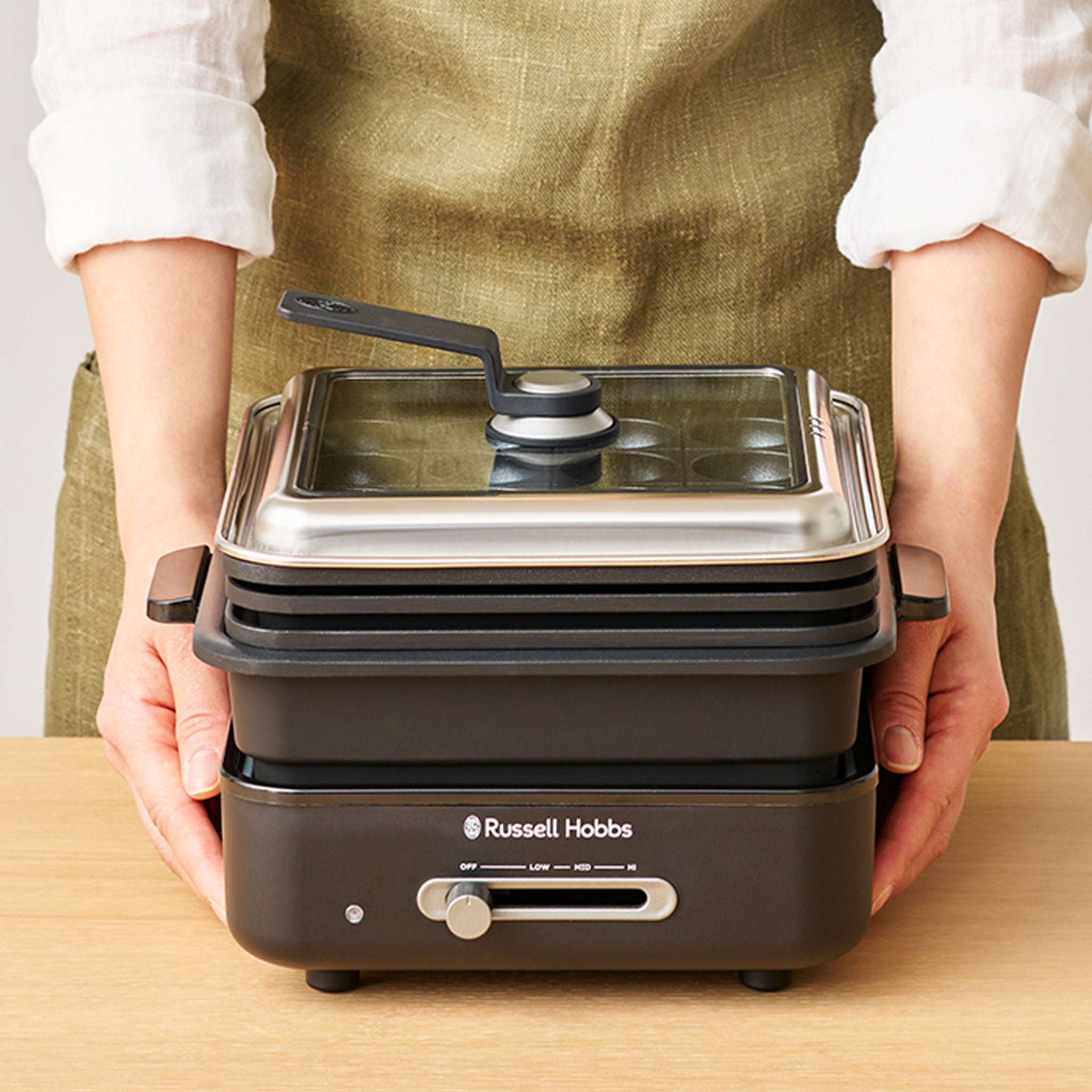 Russell Hobbs ラッセルホブス キュービックホットプレート