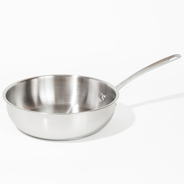 MEYER マイヤー ホワイトスチール シェフズパン 24cm (コーティング無し)